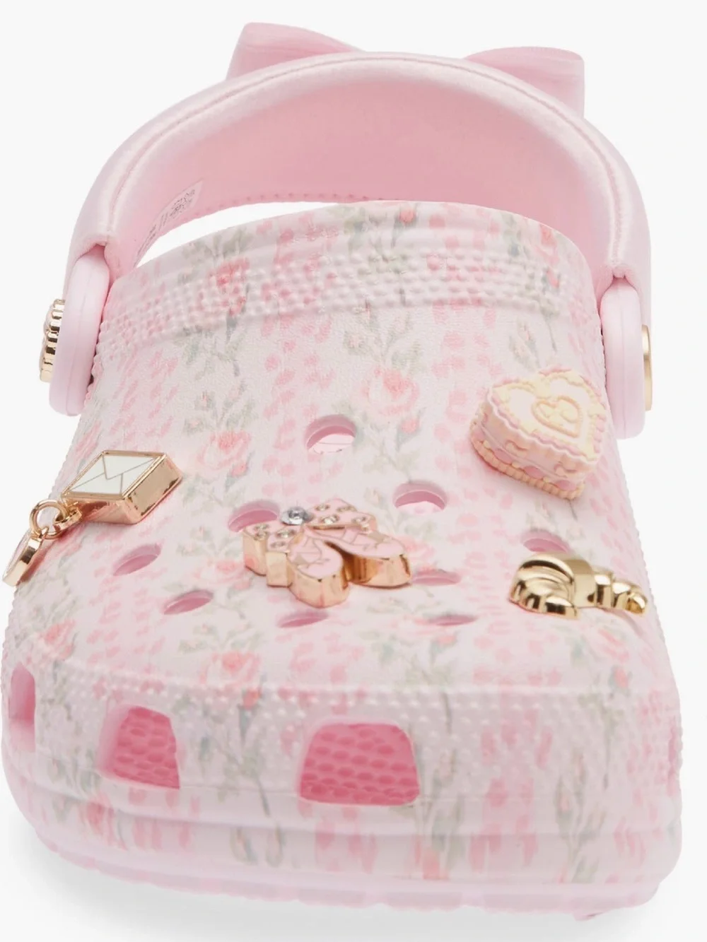 LoveShackFancy Pink Crocs size 9
